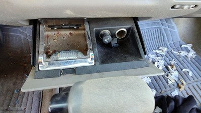 1996 Olds 88 Ash Tray Assembly Oem Slide Out Dash Gray 25639399