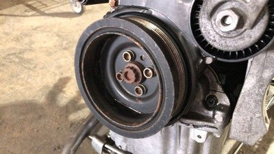 03-16 Vw Jetta Harmonic Balancer Crankshaft Pulley With Bolt 1.9L Turbo Diesel