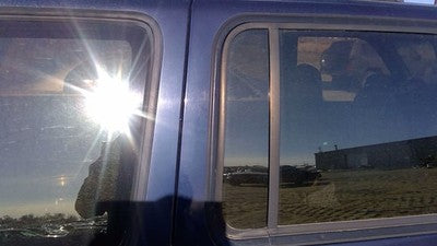 91-97 Ford Explorer Passenger Right Rear Vent Window Back Door Glass With Frame