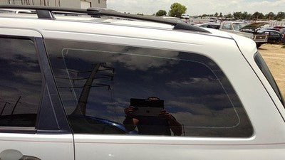 2000-07 Focus Station Wagon Driver Left Rear Quarter Glass Back Side Window Oem