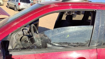 2003-2006 Mitsubishi Outlander Driver Left Front Side Window Door Glass Oem