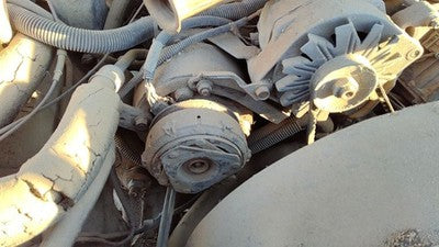 1981 Chevy Malibu Mount Bracket Set For Ac Compressor Oem