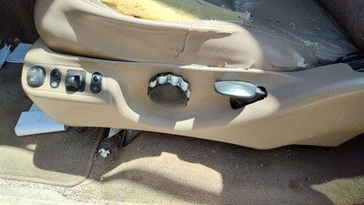 1998 Lincoln Navigator Driver Left Side Power Seat Switch With Trim Panel Tan Kx