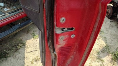 1995 Nissan Pathfinder Passenger Right Front Door Latch With Rods/Cables Oem