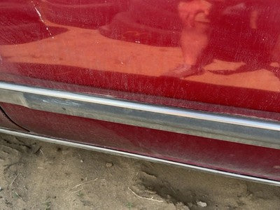 1988 Olds 88 Driver Left Rear Moulding From Door Oem Back Trim Strip