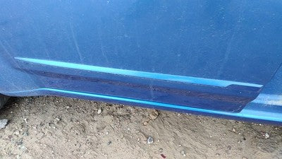 08-14 Avenger Passenger Right Rear Moulding From Door Back Trim Strip Blue Pbd