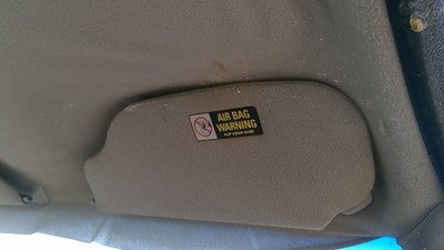 1999 F250 Super Duty Passenger Right Sun Visor Oem