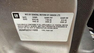 04-08 Pontiac Grand Prix Ac Compressor Air Conditioner Pump Assembly Oem 3.8L