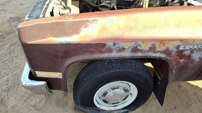 1981-1991 Gmc Sierra C3500 Driver Left Front Fender Oem Brown 15634642