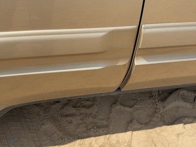 04-07 Rainier Passenger Right Rear Moulding From Door Back Trim Strip Cashmere 1