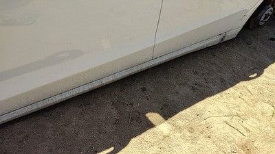 13-20 Fusion Driver Left Lower Rocker Panel Moulding Side Skirt Oem White Yz