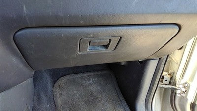 2001-2002 Ford Explorer Glove Box Assembly Complete Door With Latch Oem Gray