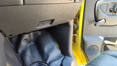 2002 Express Van 2500 Passenger Right Lower Kick Trim Panel Oem 69W Dark Gray
