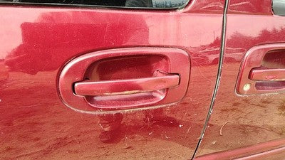 00-04 Chevy Venture Passenger Right Rear Outside Door Handle Oem Back Red 72U