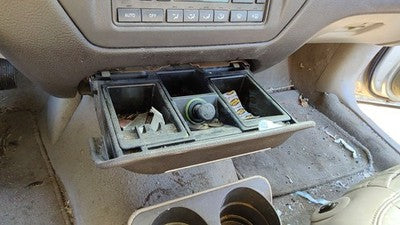 2003-2004 Lincoln Town Car Ash Tray Assembly Oem Slide Out Dash Gray