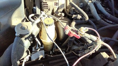 2000-2003 Dodge Dakota Power Steering Fluid Remote Reservoir Tank Oem 4.7L