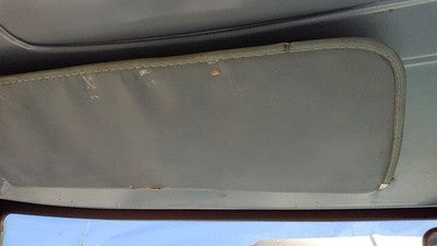 1986 Dodge Ram W150 Driver Left Sun Visor Oem Blue