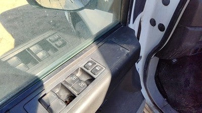 2004 Nissan Titan Driver Left Front Door Trim Panel With Master Switch Graphite