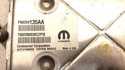 2016-2019 Dodge Journey Electronic Control Module Engine Computer Ecm Ecu Oem