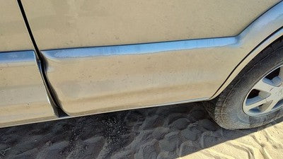 98-01 Bravada Driver Left Rear Moulding From Door Back Trim Strip Pewter 11U
