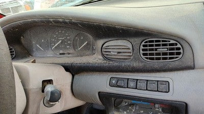 1994-1996 Ford Aspire Trim Bezel Around Speedometer Oem Dash Surround Panel
