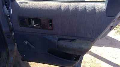 1991 Chevy Caprice Passenger Right Rear Inside Door Trim Panel Only Back Blue
