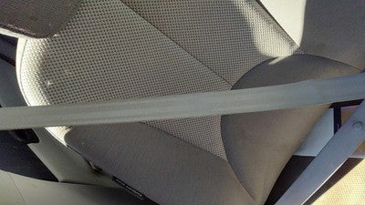 06-11 Accent Passenger Right Front Seat Belt Retractor Shoulder Fz Gray 4 Door