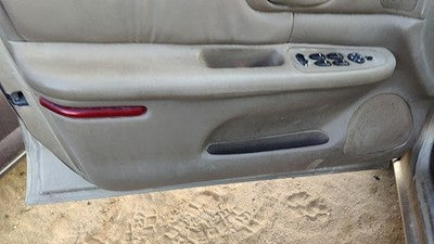 97-98 Century Driver Left Front Door Trim Panel With Master Switch Taupe 52B