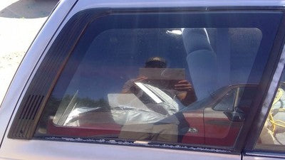 88-92 Station Wagon Passenger Right Rear Quarter Glass Back Side Window 2Wd