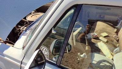 1981-1986 Dodge D350 Driver Left Front Vent Window Small Door Glass With Frame