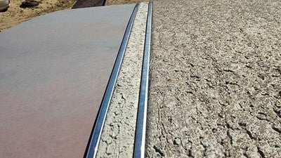 85 Mercury Grand Marquis Passenger Right Rear Chrome Trim Moulding Pair On Roof