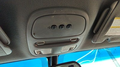 00-05 Lesabre Center Overhead Console Dome Light Map Lamp Cubby Graphite 933