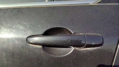 06-12 Fusion Driver Left Rear Outside Door Handle Back Uh Tuxedo Black Metallic