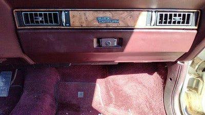 1989 Buick Century Glove Box Assembly Complete Door With Latch Oem Red