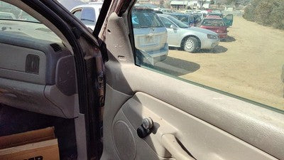 03-05 Ram 2500 Passenger Right Front Door Trim Panel Manual Windows Taupe L5