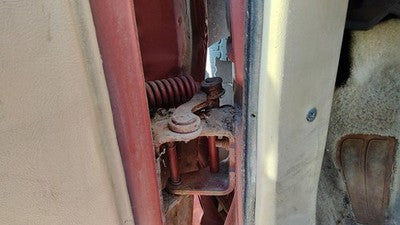 1985-1991 Pontiac Sunbird Driver Left Upper Lower Door Hinge Pair Set Oem