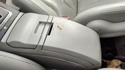 05-08 Chrysler Pacifica Center Console Lid Only Oem Arm Rest Fold Down Gray Da