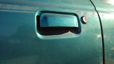 1998-2011 Ford Ranger Driver Left Front Outside Door Handle Oem Ps Pacific Green