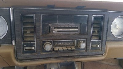1978 Buick Lesabre Woodgrain Trim Bezel Around Radio Dash Surround Panel 1252964
