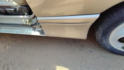 93 Saturn Sc2 Coupe Driver Left Lower Rocker Panel Moulding Side Skirt Oem Gold