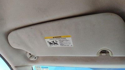 2008-2010 Dodge Grand Caravan Driver Left Sun Visor Oem Gray Ds 1Je89dw1aa
