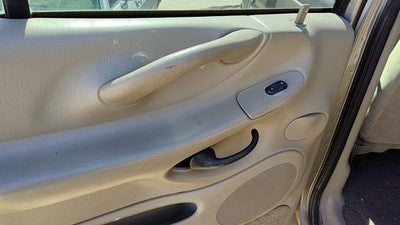 00-02 Ford Expedition Driver Left Rear Door Trim Panel With Switches Back Tan Fh