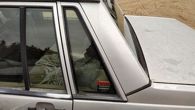 1985-1992 Volvo 740 Driver Left Rear Quarter Glass Back Side Window Oem 13699228