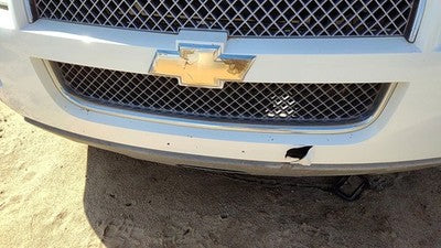 2005-2009 Chevy Uplander Lower Front Grille Assembly Oem White 50U 15108613