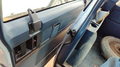 1985-1995 Gmc Safari Passenger Right Sliding Rear Door Trim Panel Back Blue