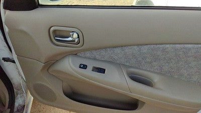 00-03 Nissan Sentra Passenger Right Front Door Trim Panel With Switches Sand H