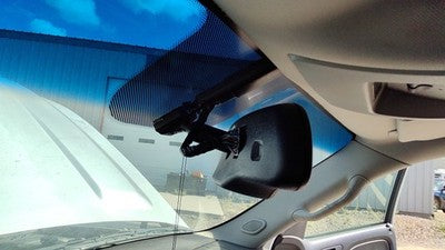 2010-2014 Chevy Tahoe Inside Rear View Mirror Oem Windshield Mounted 22915243