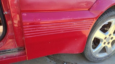 1993 Grand Prix Driver Left Rear Moulding On Quarter Panel Oem 2 Door Red