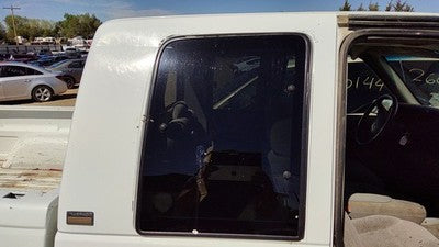 89-99 Chevy Silverado 1500 Passenger Right Rear Side Window Door Glass Oem Back