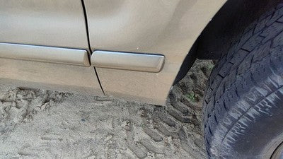 02-05 Ford Explorer Passenger Right Moulding From Fender Oem Trim Strip Gold Tk